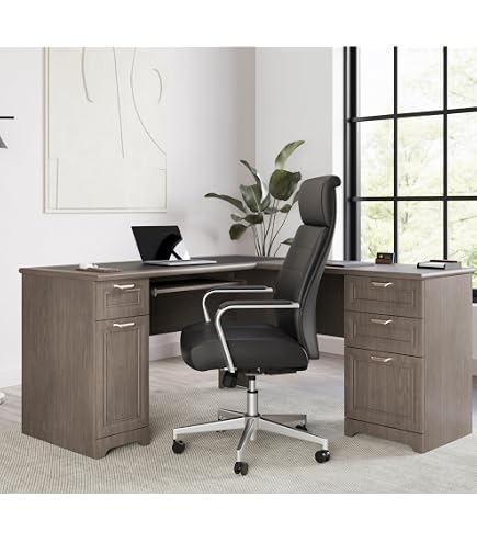 Amazon.com: Realspace Magellan Collection Corner Desk, Classic