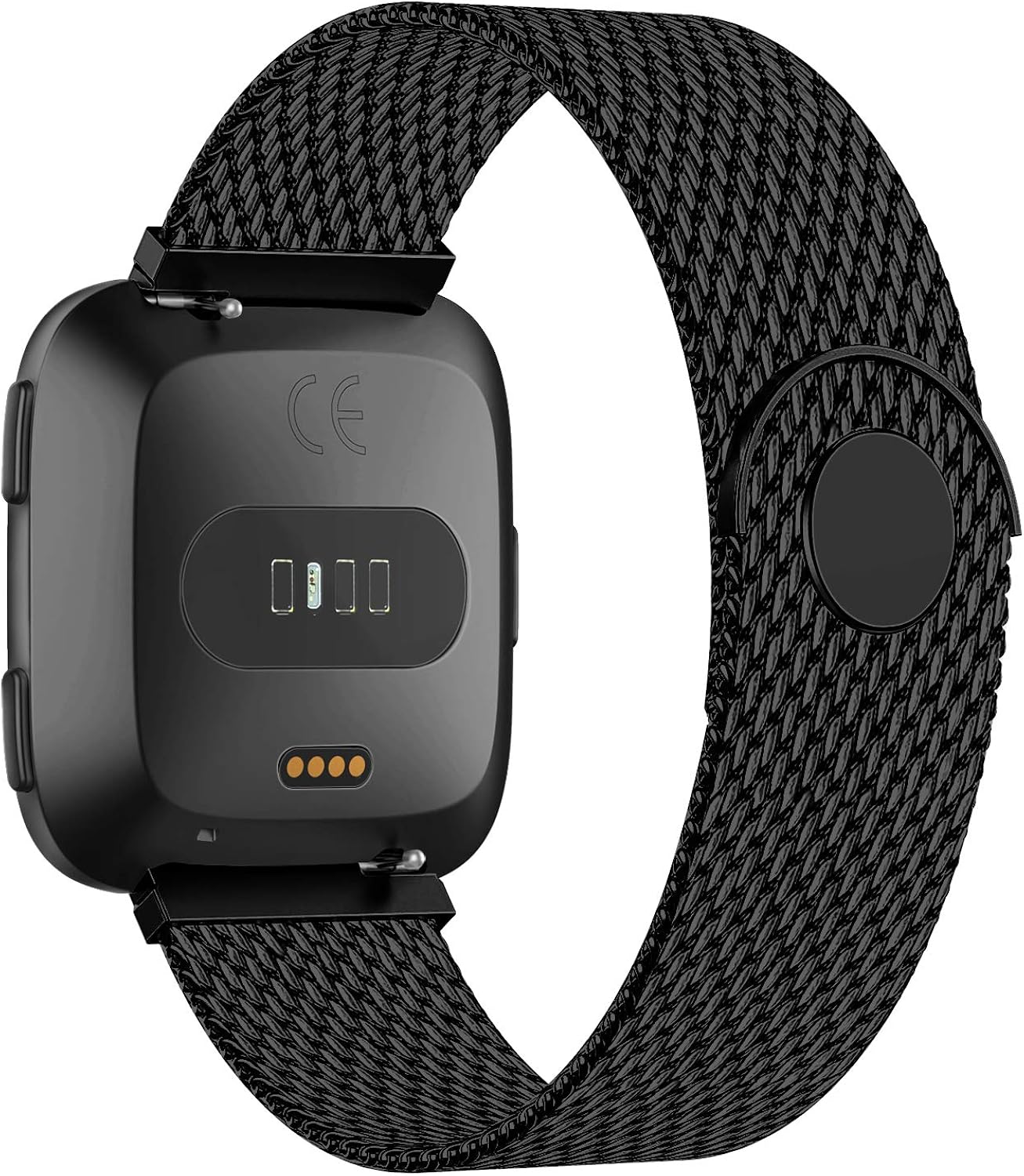 metal mesh band fitbit versa