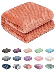 Fuzzy Throw Blanket, Plush Fleece Blankets for