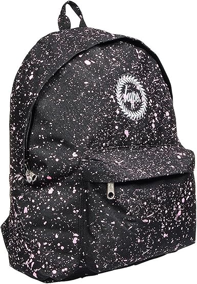 hype black speckle backpack