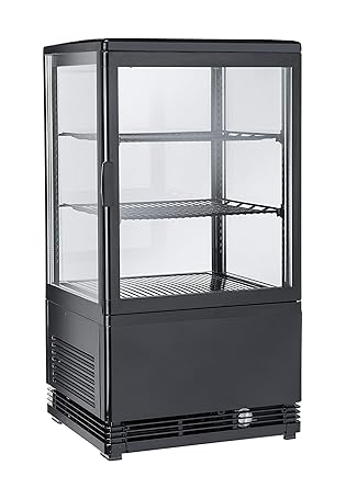 Vitrina frigorífico refrigerada expositor 4 lados de cristal 428 x ...