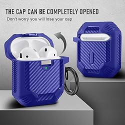 Maxjoy for AirPods 2nd Generation Case Cover with