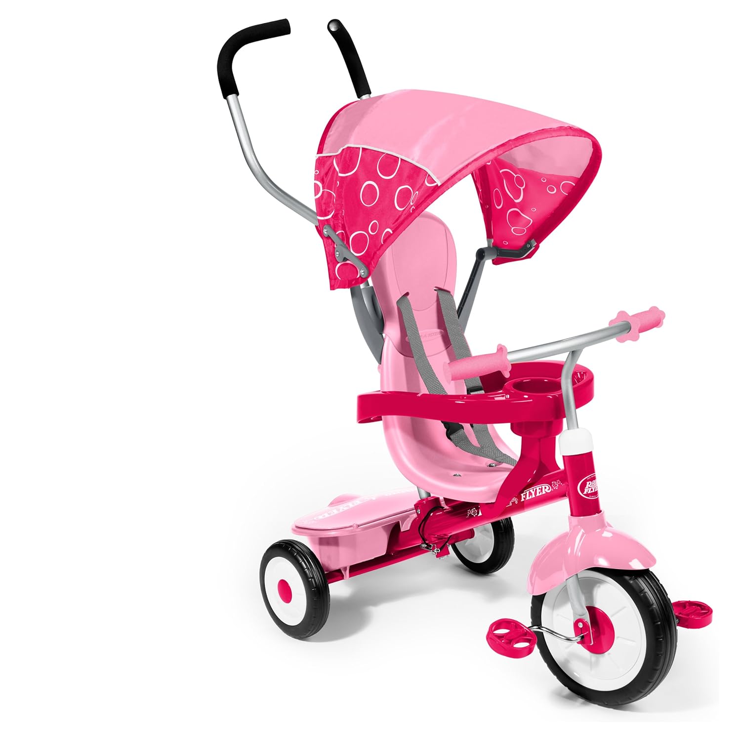 Radio Flyer 4-in-1 Trike, Pink