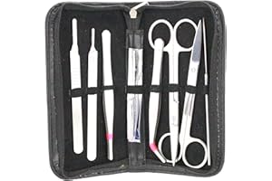 Norchemist Dissection Kit, 7Pcs, Best for Biology, Botany, Anatomy, Entomology, Medical and Veterinary Students