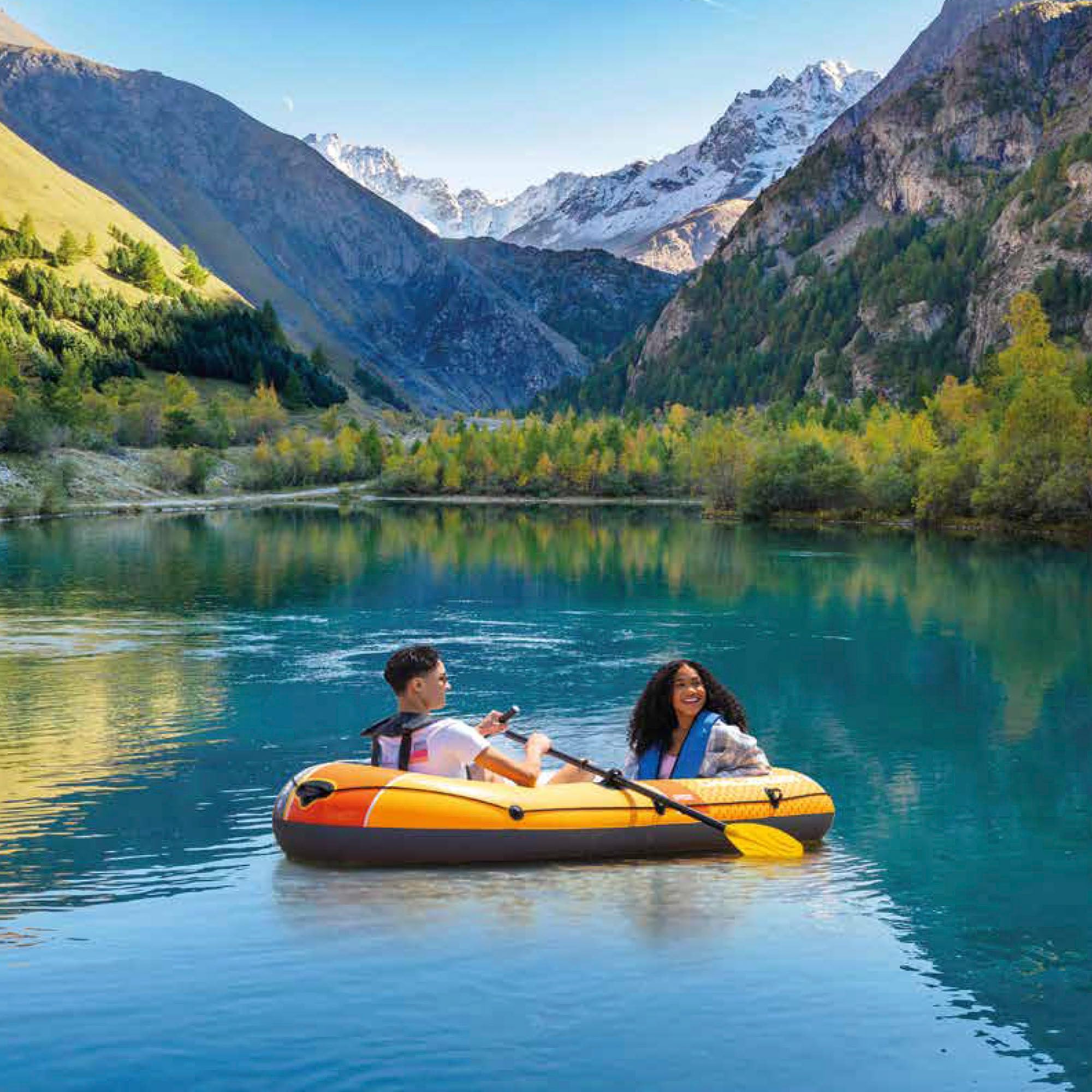 Intex Challenger 2 Boots-Set 66312NP (aufgeblasen, 236 x 114 x 41 cm) 8