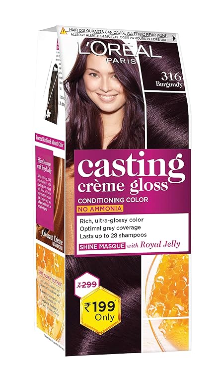 Buy L Oreal Paris Casting Creme Gloss Small Pack 316 Burgundy