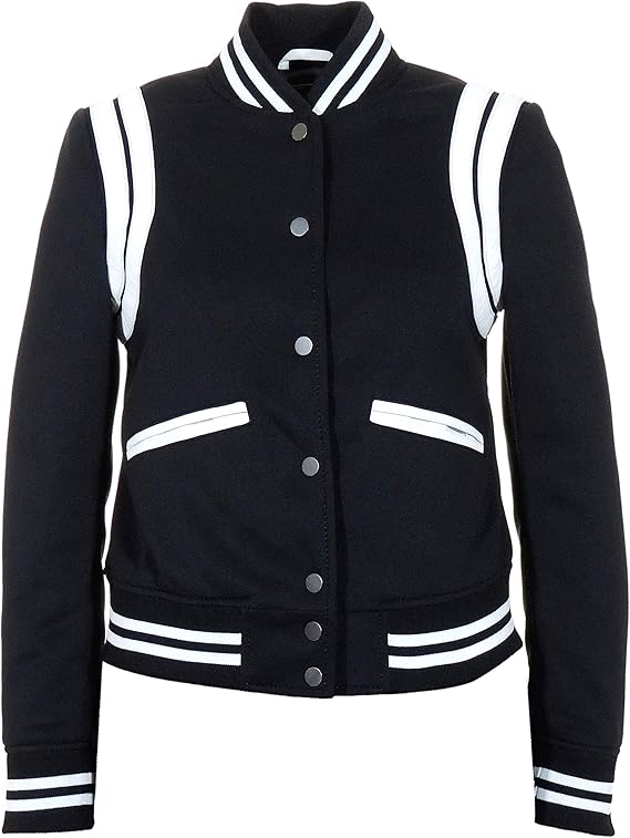 short black bomber jacket