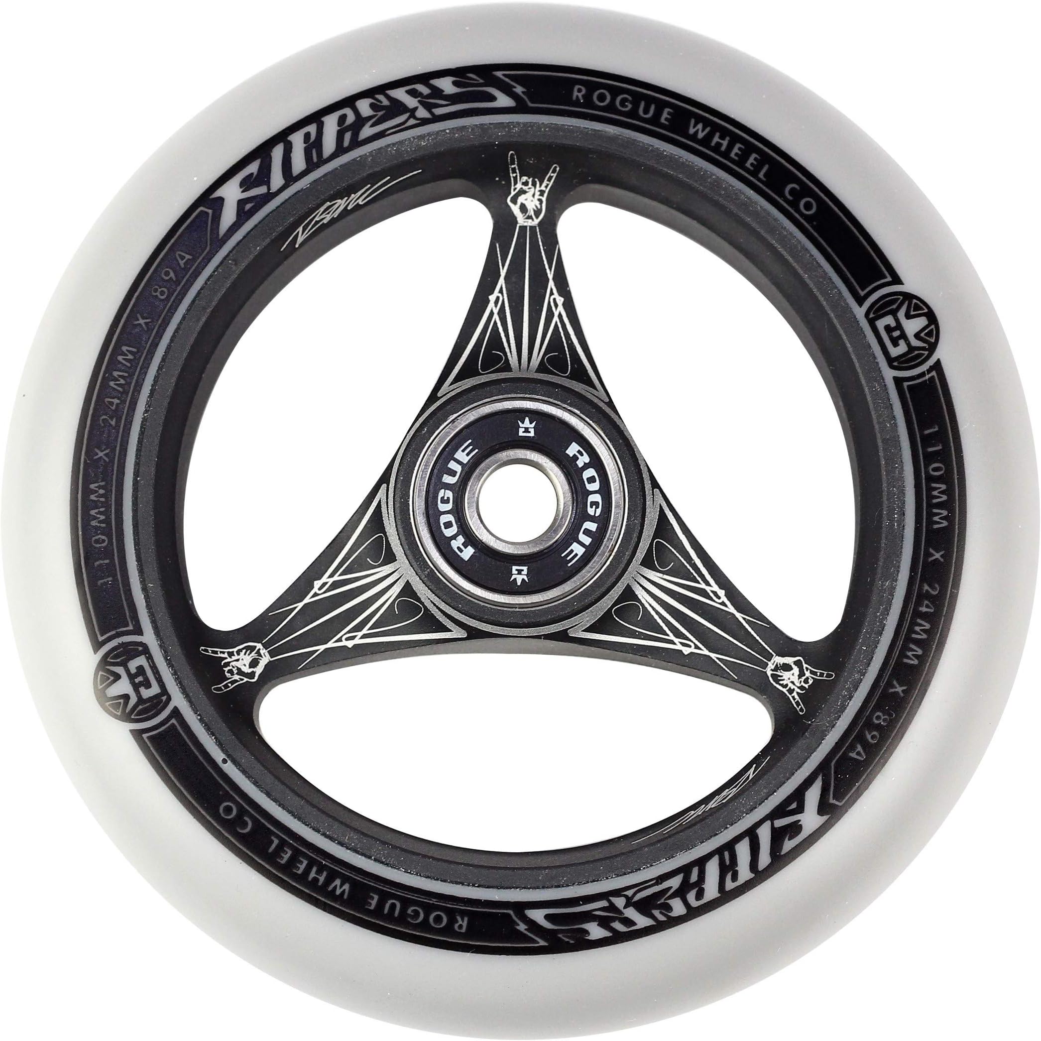 ROGUE T-Bone Ripper 110mm Pro Stunt Scooter Wheel Set (Pair)