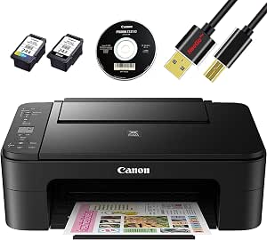 Amazon.com: Cano Wireless Pixma TS3120 /TS3110 Impresora todo en uno de  inyección de tinta con escáner, copiadora, impresión móvil, Airprint y  Google Cloud + cable de impresora NeeGo : Productos de Oficina