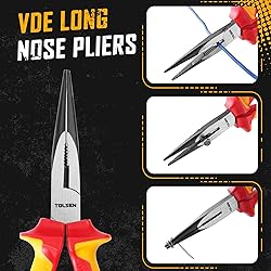 Tolsen 11-Piece VDE Insulated Set, 1000V Insulated