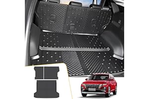 JTYZSM Trunk Mat & Backrest Mat for 2022-2025 Hyundai Tucson All Weather Cargo Mat Rear Back Seat Trunk Liner Only Fit with Optional Bose Premium Audio System (Not fit PHEV or N Line)