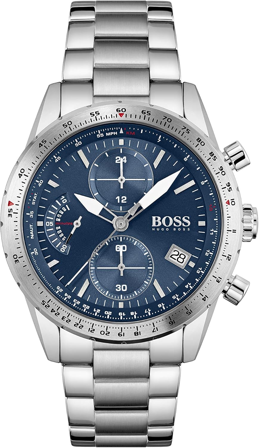 Hugo BOSS Men's Analog Quartz Watch with Stainless Steel Strap 1513850 Amazon.co.uk Watches