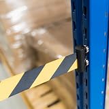 The Workplace Depot Wall Mounted Magnetic Belt Barrier 4.8m Crowd Control view 5