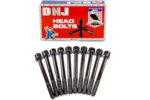 DNJ HBK530 Head Bolt Kit for 1992-2001 Chevrolet, Geo, Suzuki Esteem, Sidekick, Tracker 1.6L L4 16V SOHC 1588cc