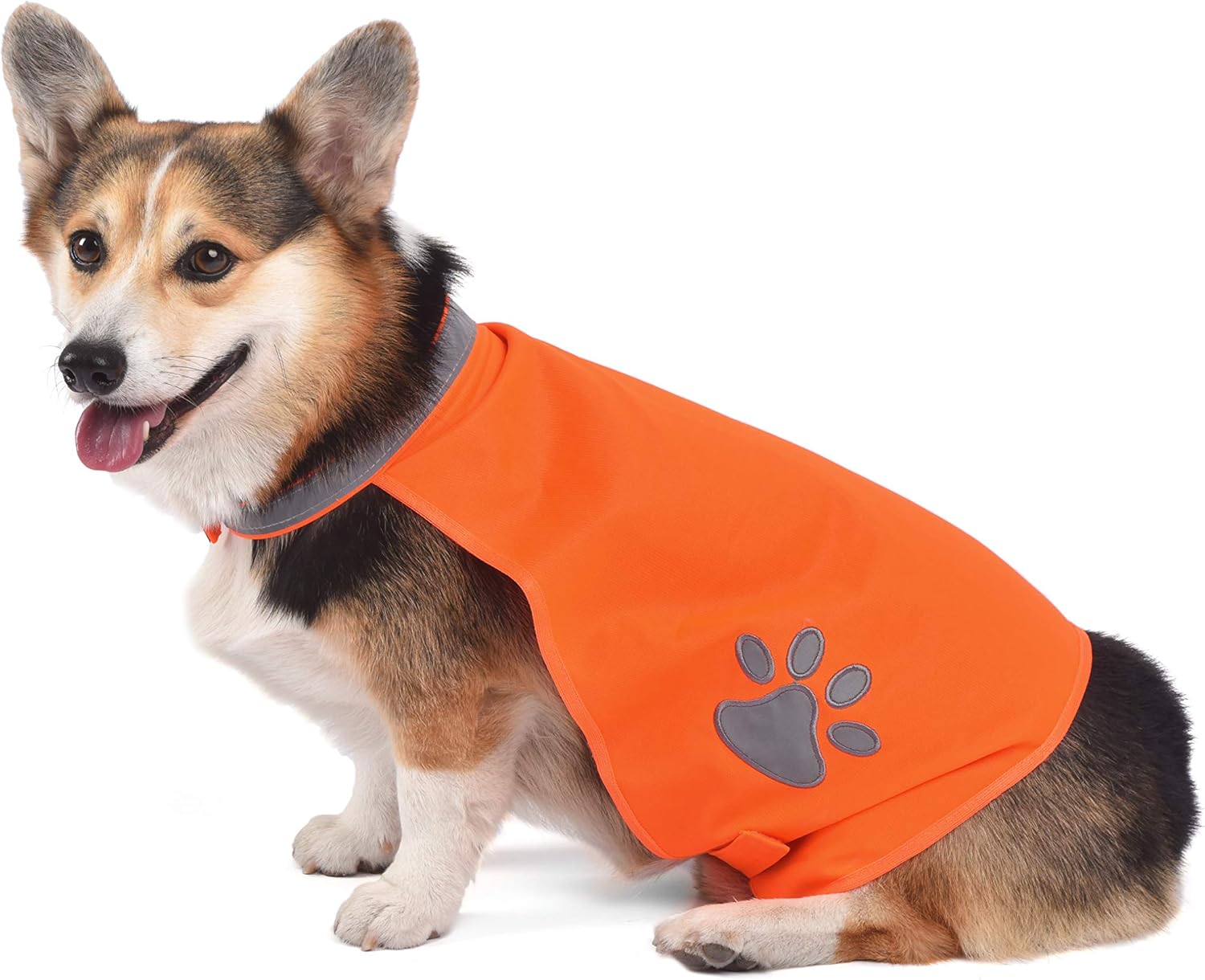 Dog Reflective Dress Vest, ASAFETY, High Visibility Dog