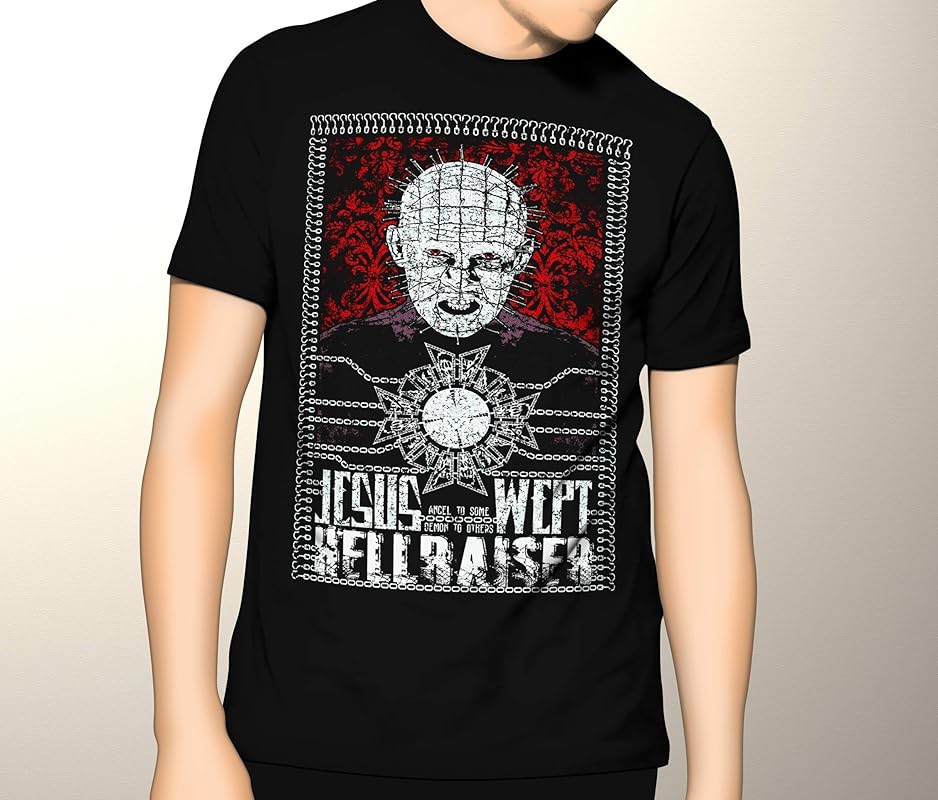 Hellraiser, Jesus Wept, Horror Premium Graphic TShirt