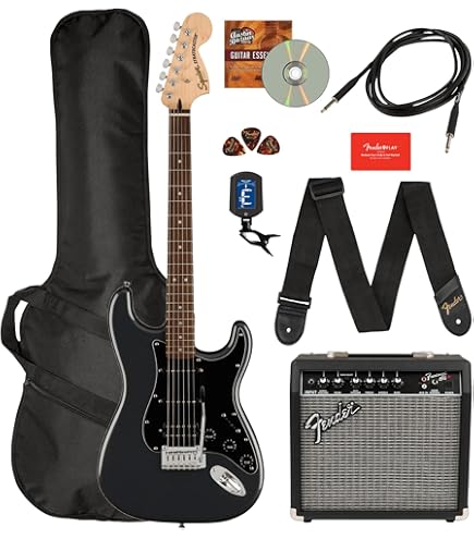 Amazon.com: Fender Squier Affinity Stratocaster HSS Pack