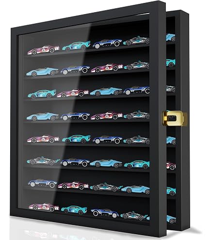 Vitrina Expositora Para Coches A Escala 1:64 Con Escenario De Garaje Y Taller Mecánico – Ideal Para Coleccionistas Y Decoración