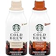 Starbucks Cold Brew Concentrate, 32 Fl Oz (Madagascar Vanilla + Caramel Dolce)