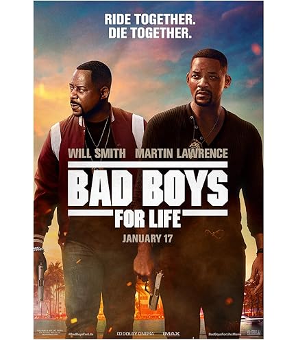 Amazon.com: BAD BOYS RIDE OR DIE MOVIE POSTER 2 Sided