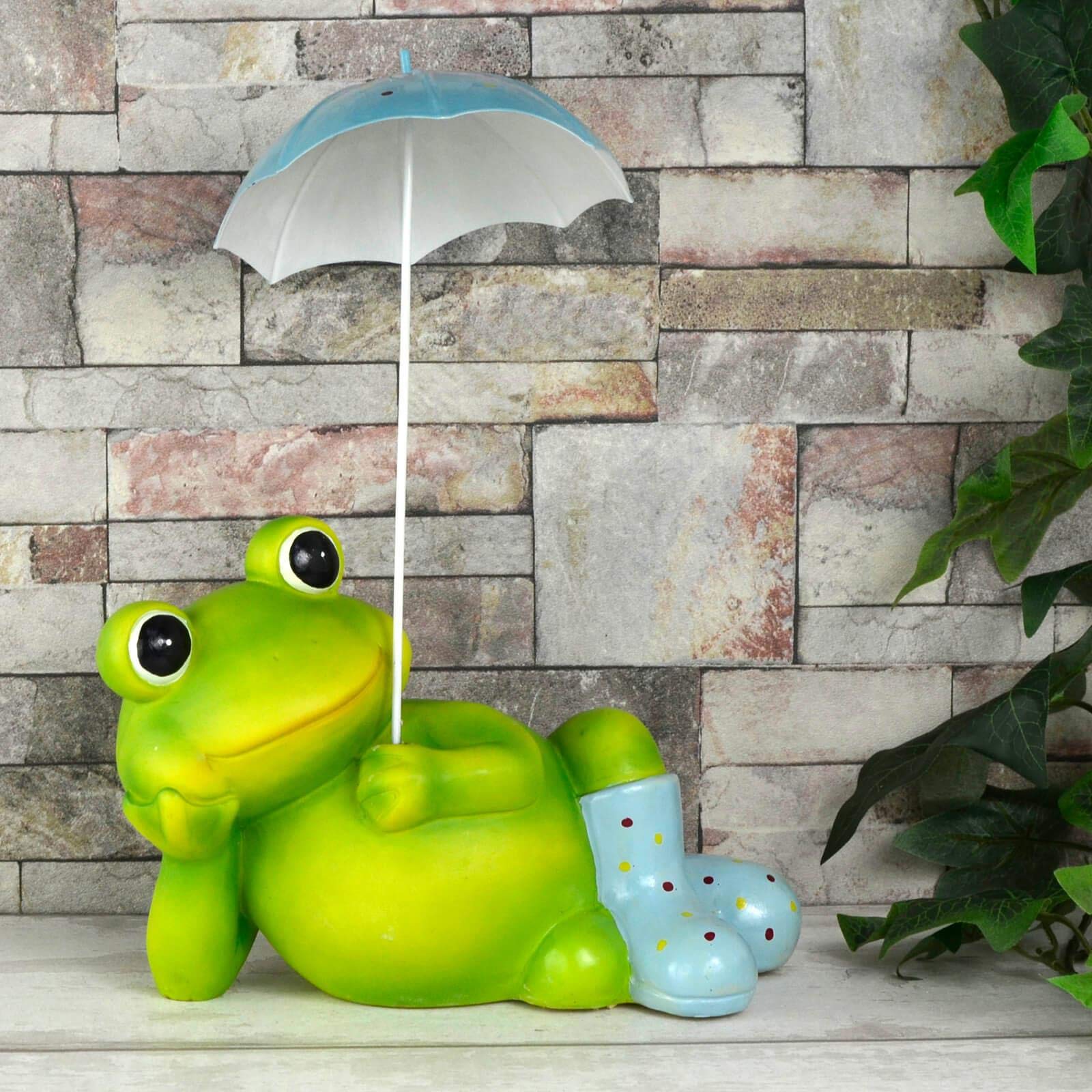 Azuma Frog Garden Decoration - Blue