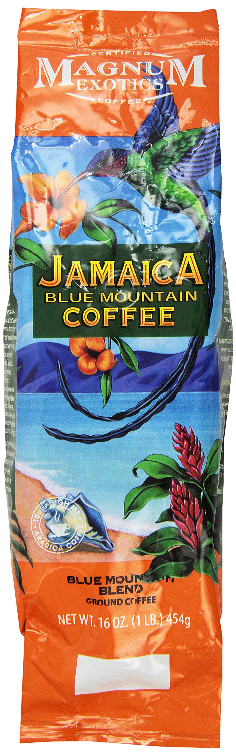Magnum Exotics Jamaican Blue Mountain Blend Coffee, Ground