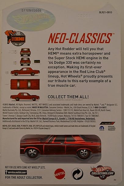 hot wheels 64 dodge 330