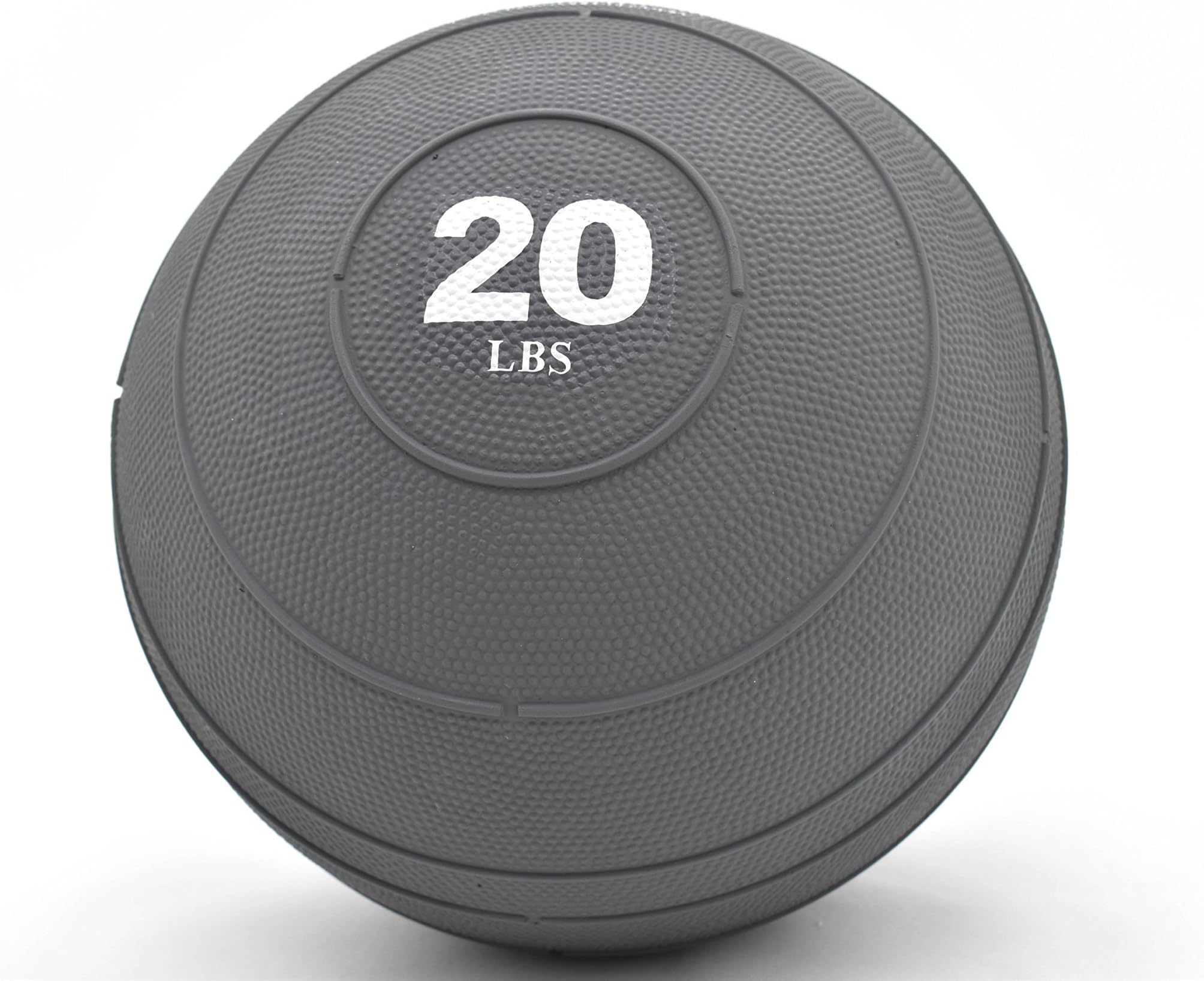 VERTEXTW Rubber Easy-Grip Slam/Dead Ball 10-35lbs, Weighted Fitness Workout, Elite Muscle Driver, for Muscle Building, Plyometric Training, Weight Crossfit Workout Training Weight