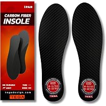 Amazon.com: TEGA Carbon Fiber Insole (1 Pair) - for Turf Toe, Foot ...