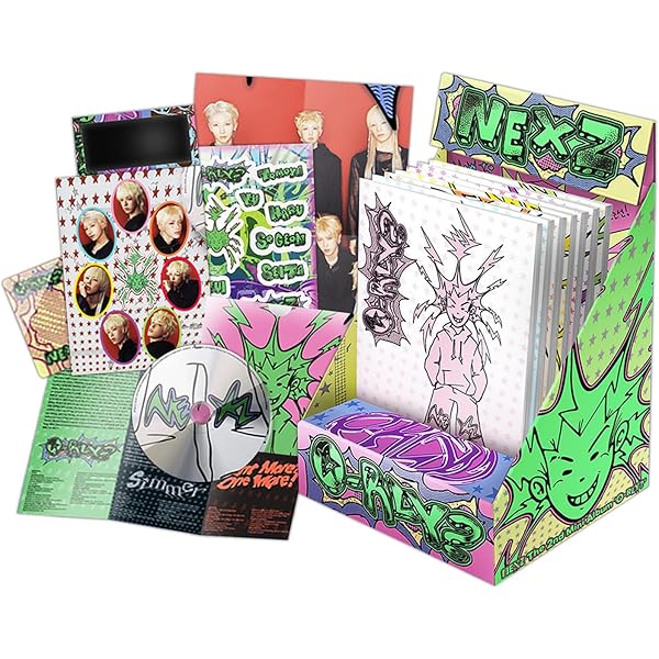 未開封CDセット spring Amazon.com: NEXZ RIDE THE VIBE 1st Single Album with Tracking