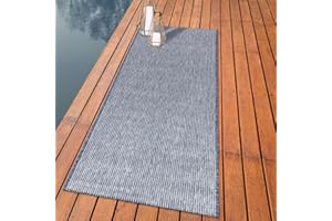 Keen Home Design Terrace Outdoor Runner Rug - 2x8 Washable Indoor/Outdoor Rug for Patio, Kitchen, Balcony, Beach, Garden, Deck and Porch, Size: 2'2"x7'7"
