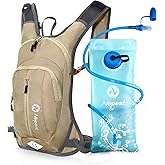 Nepest Hydration Pack Backpack for Women & Men, Lightweight Water Backpack with 2L Water Bladder for Hiking Cycling Running Biking