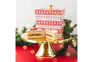 SEND A CAKE SendaCake Christmas Explosion Bundle Gift Box with Holiday Music, Flying Butterfly Surprise, Chocolates & Candy - Delicious Cakes for Delivery - Stocking Stuffers, Gift for All Ages & Ideal for Christmas