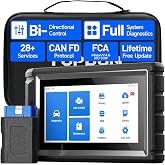 TOPDON AD800BT V2.0 Bidirectional OBD2 Scanner with Lifetime Free Update | Car Scanner Diagnostic Tool with 28+ Services, Full System Diagnostics, FCA, CAN FD, 3000+ Active Tests, Vehicle Health Check