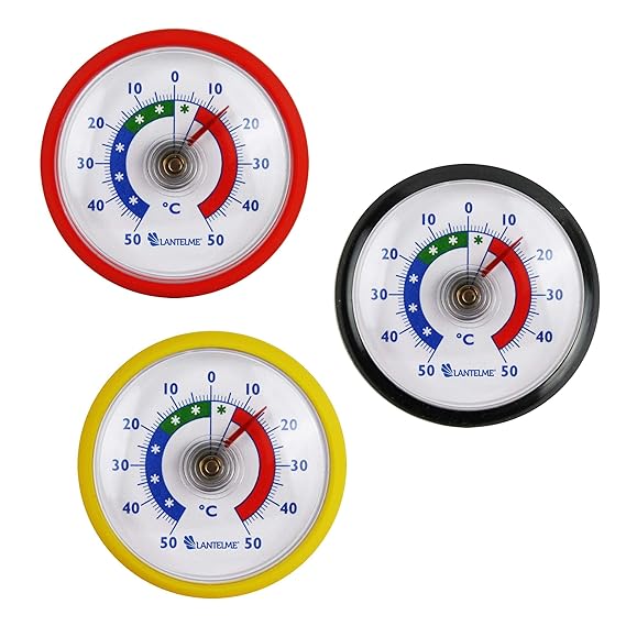 Termómetro Mundo Juego 3 Pieza termómetro frigorífico. Plástico en ...