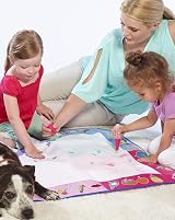 Aquadoodle Classic Large Water Doodle Mat Pink 75x75cm T72371 view 2