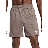 Reebok Mens Viper 2.0 7” Short, Standard Fit, Lightweight Poly Grid Mesh Fabric