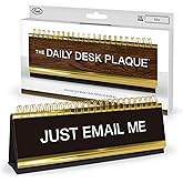 Genuine Fred Daily Desk Plaque Desktop Flip Book, assorted