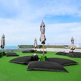 WALPLUS 4mx1m Roll 20mm Pile Height Artificial Grass Garden Lawn view 2