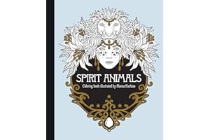 Spirit Animals Coloring Book: Published in Sweden as "Själsfränder" (Hanna Karlzon)