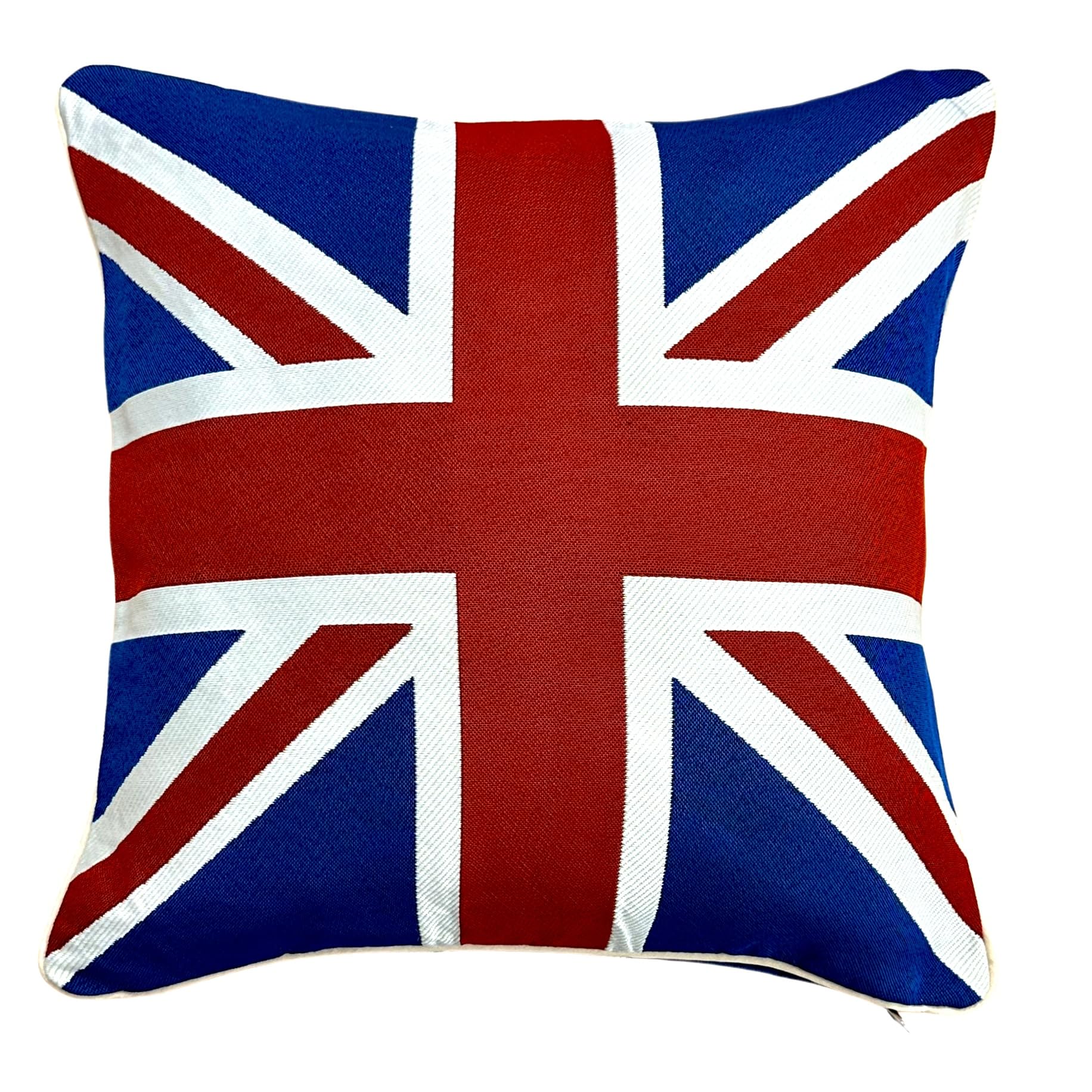 Signare Tapestry Cushion Cover 18 x18 inches 45cm x 45cm Decorative Sofa Cushions with London Design (Union Jack, CCOV-UJ) — image 1