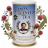 Jason Winters Classic Blend Herbal Tea with Chaparral - 5oz Loose Leaf Herbal Tea - Red Clover Tea &amp; Herbalene Special Spice - Original Jason Winters Tea Blend