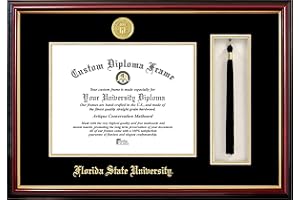 Campus Images NCAA Florida State Seminoles Tassel Box and Diploma Frame