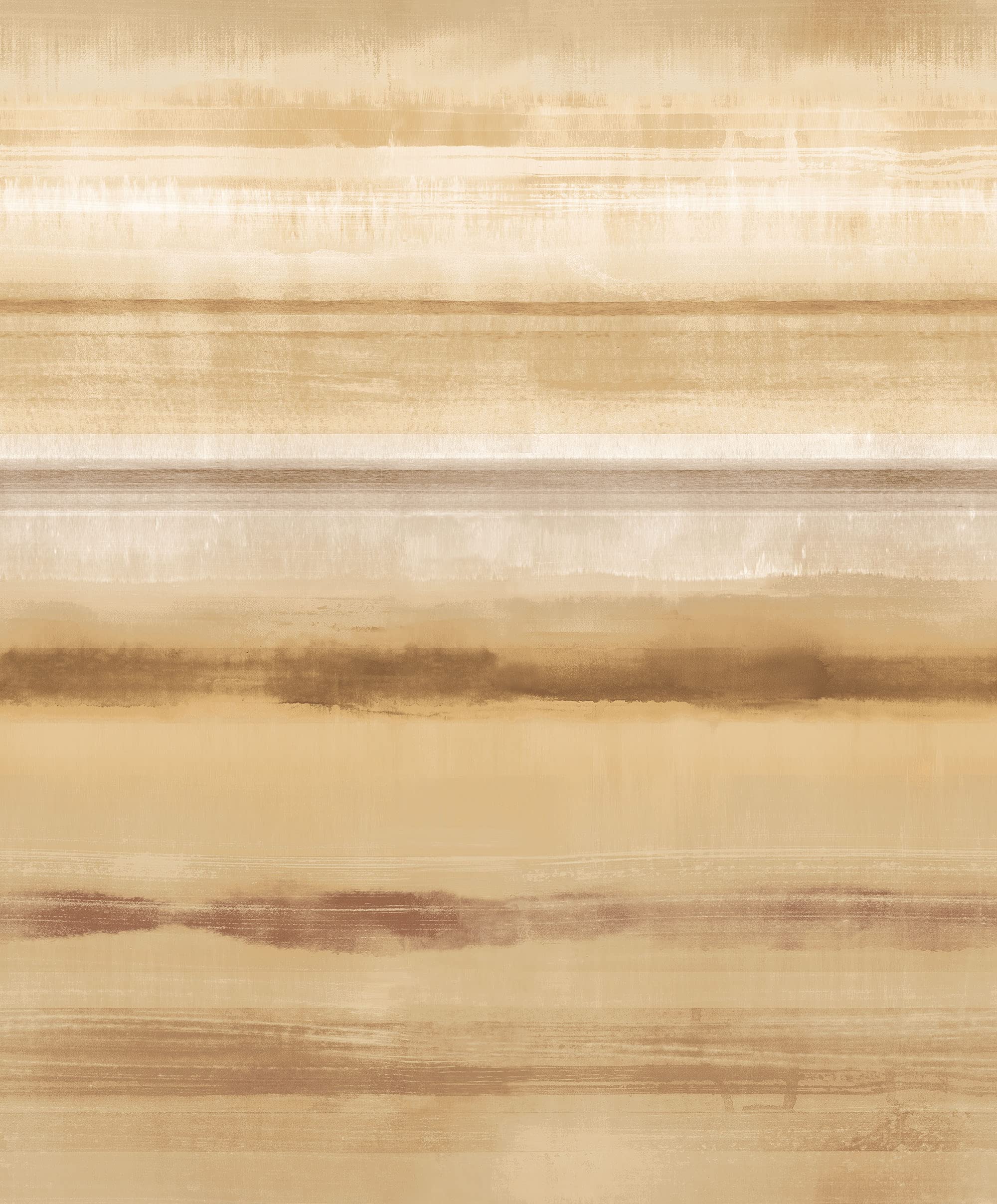 Galerie G78269 Atmosphere Skye Stripe Wallpaper, Ochre, 10m x 53cm