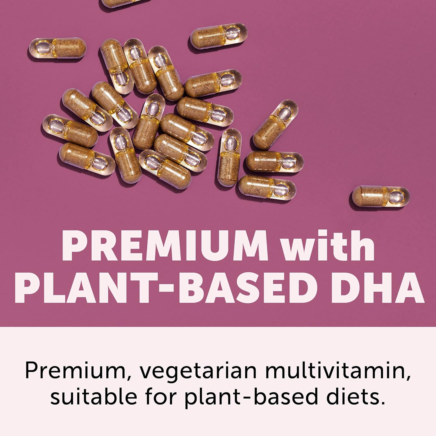 SmartyPants Multivitamin for Women 50+; Omega-3 DHA; Zinc for Immunity; Vitamins D3, C, B6; Biotin, Folate; Vitamin B12 for Energy; Vitamin A for Eyes; Vegetarian (30 Day Supply): Health & Personal Care