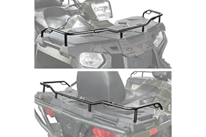 KATIMOTO Front & Rear Rack Extender Kit for Sportsman 570 450 14-23, Storage Heavy Steel Rack Extender for Sportsman X2/SP/Touring 570/450 2014-2023 Accessories, Replace OEM #2879716, 2879717