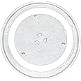 12.5" Microwave Glass Turntable Tray Glass Plate by Beaquicy - Replacement for GE Kenmore Samsung Hotpoint Microwave - 12 1/2" Plate - Replaces WB39X10003 WB39X10002 WB48X10005 WB49X10069