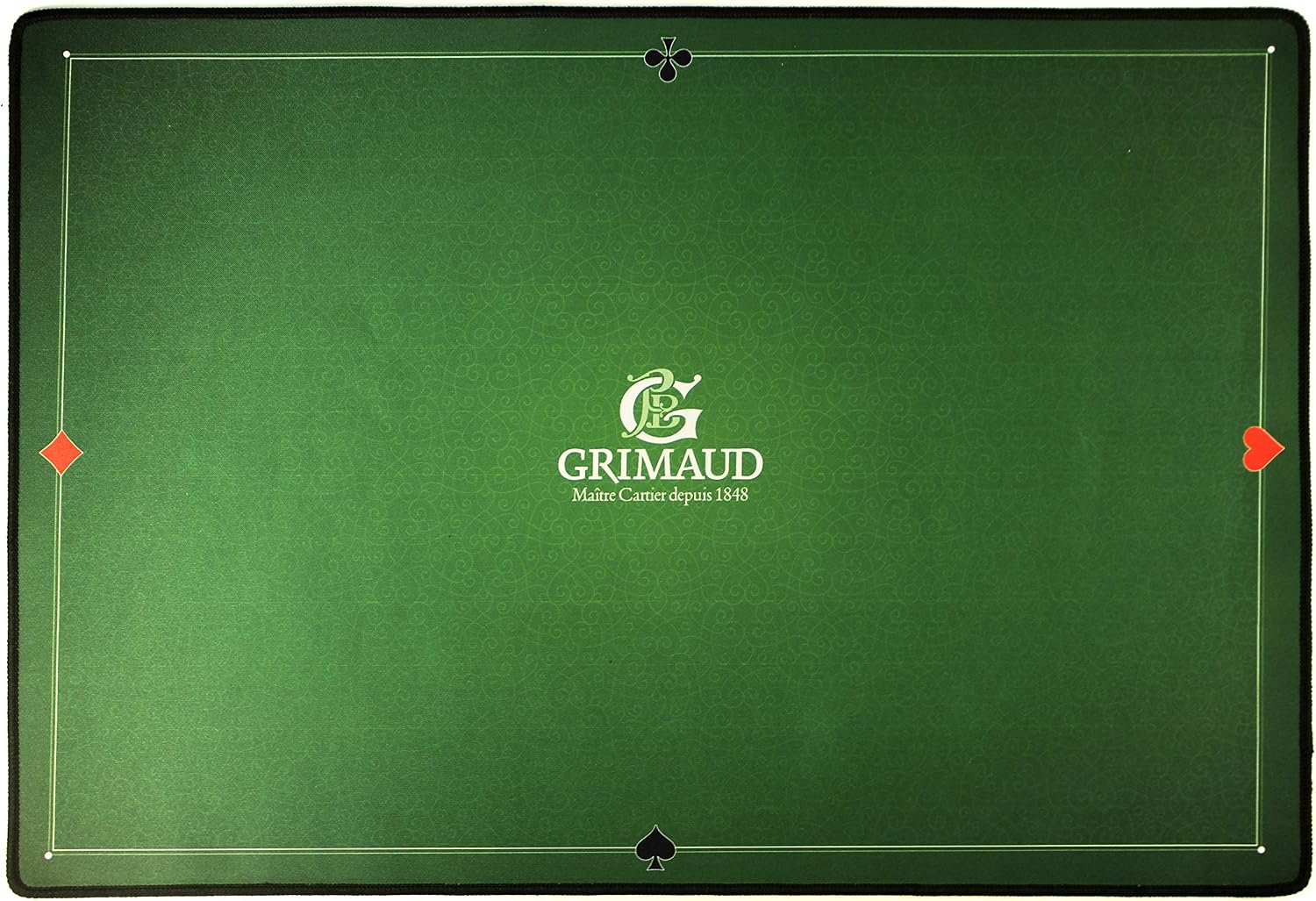 Grimaud Neoprene Card Mat 40 x 60 cm - Belote/Poker/Tarot/Coinche Play Mat - Non Slip - Perfect Card Slide - Image 5