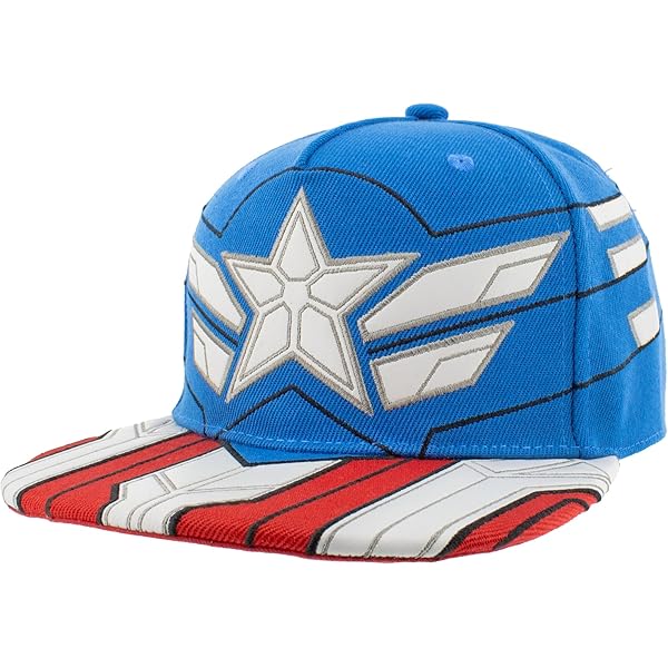 New Era Captain America American Flag Navy Colorway 59Fifty Fitted