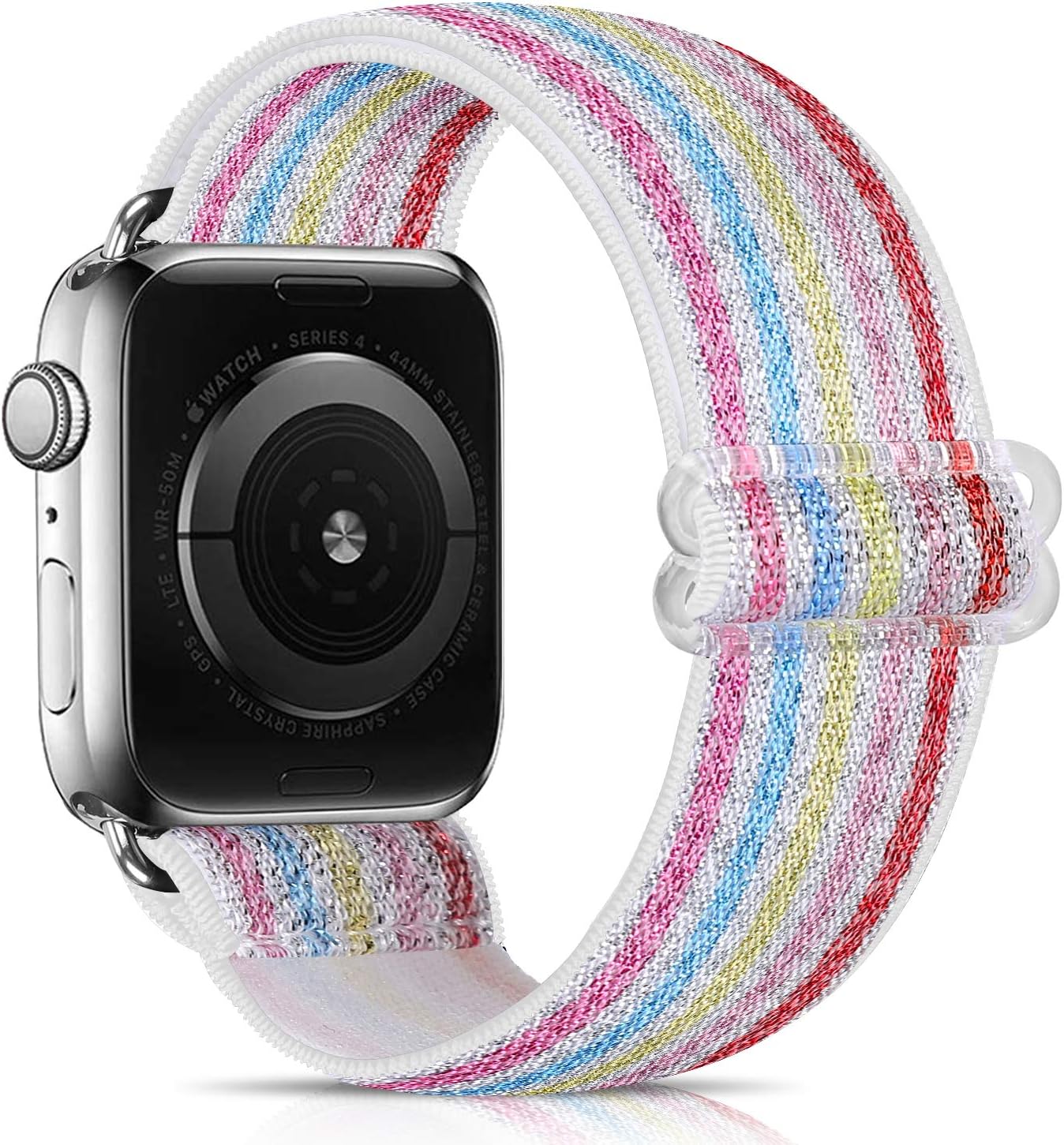 ShuYo Adjustable Elastic Watch Band Compatible for Apple